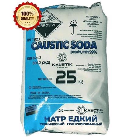 Rus Boncuk Kostik Sodyum Hidroksit 25 kg (Ücretsiz Kargo Fiyatı)
