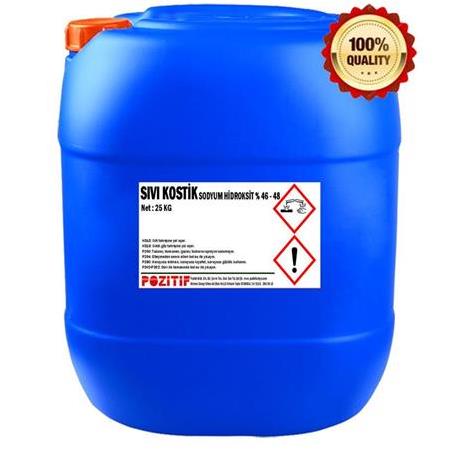 Sıvı Kostik Sodyum Hidroksit (%48) 30 kg (Ücretsiz Kargo Fiyatı)