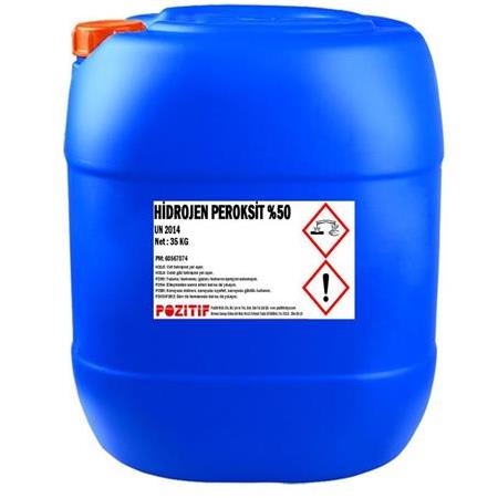 Perhidrol (Hidrojen Peroksit %50) 35 kg (Ücretsiz Kargo Fiyatı)