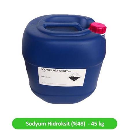 Sıvı Kostik Sodyum Hidroksit (%48) 45 kg (Ücretsiz Kargo Fiyatı)