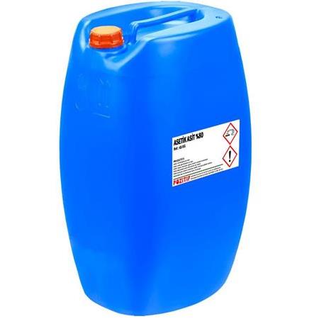 Asetik Asit %80 65 kg (Ücretsiz Kargo Fiyatı)