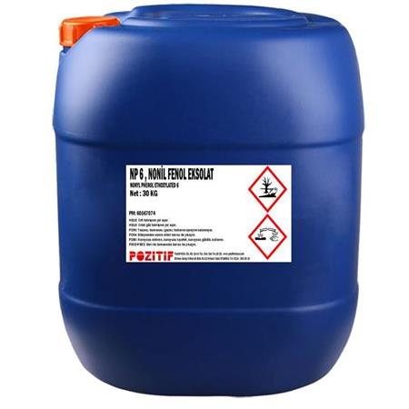 NP6 Noniyonik ( Nonil Fenol Etoksilat ) 30 kg (Ücretsiz Kargo Fiyatı)