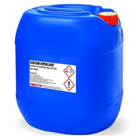 Sıvı Klor (Sodyum Hipoklorit) 30 kg (Ücretsiz Kargo Fiyatı)