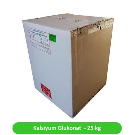 Kalsiyum Glukonat  25 kg (Ücretsiz Kargo Fiyatı)