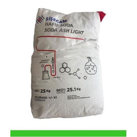 Hafif Soda Sodyum Karbonat 25 kg (Ücretsiz Kargo Fiyatı)