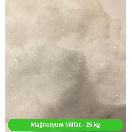 Magnezyum Sülfat 25 kg (Ücretsiz Kargo Fiyatı)