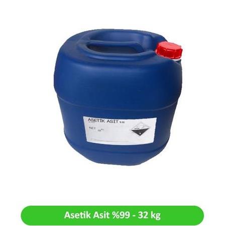 Asetik Asit %99 (Glesiyel) 35 kg (Ücretsiz Kargo Fiyatı)