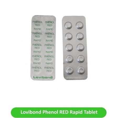 Lovibond Phenol RED Rapid (100 Ad) Test Tableti (Ücretsiz Kargo Fiyatı)