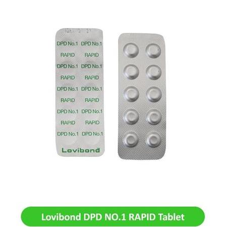 Lovibond DPD No.1  (100 Ad) Test Tableti (Ücretsiz Kargo Fiyatı)