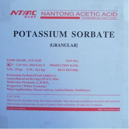 Potasyum Sorbat 25 kg (Ücretsiz Kargo Fiyatı)